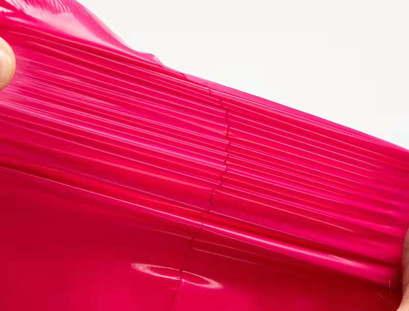 电白玫红色快递袋-05